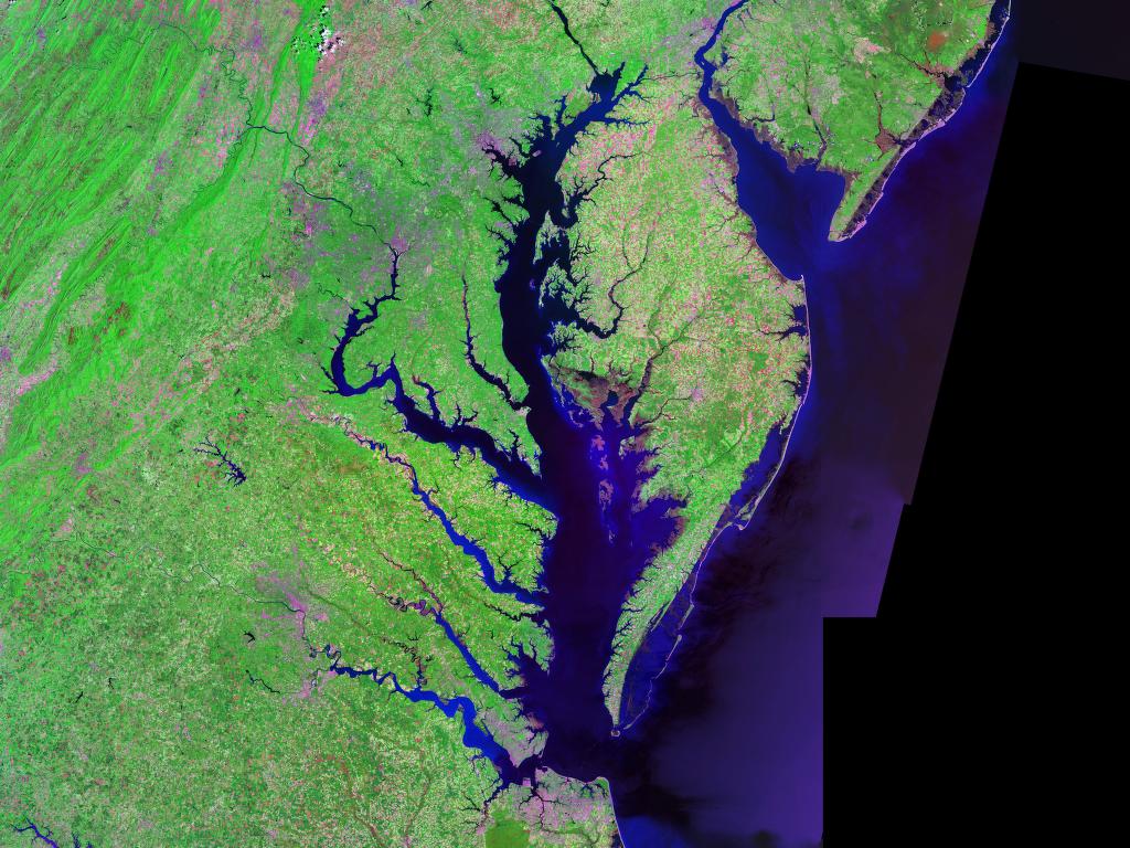 Sunrise over Chesapeake Bay
