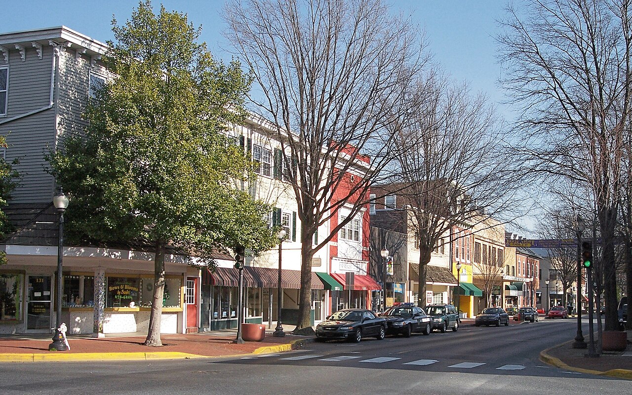 Historic Dover on the Delaware coastal plain