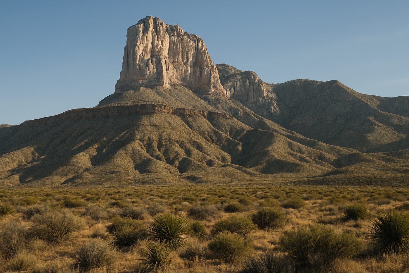 El Capitan cliff in Guadalupe Mountains National Park