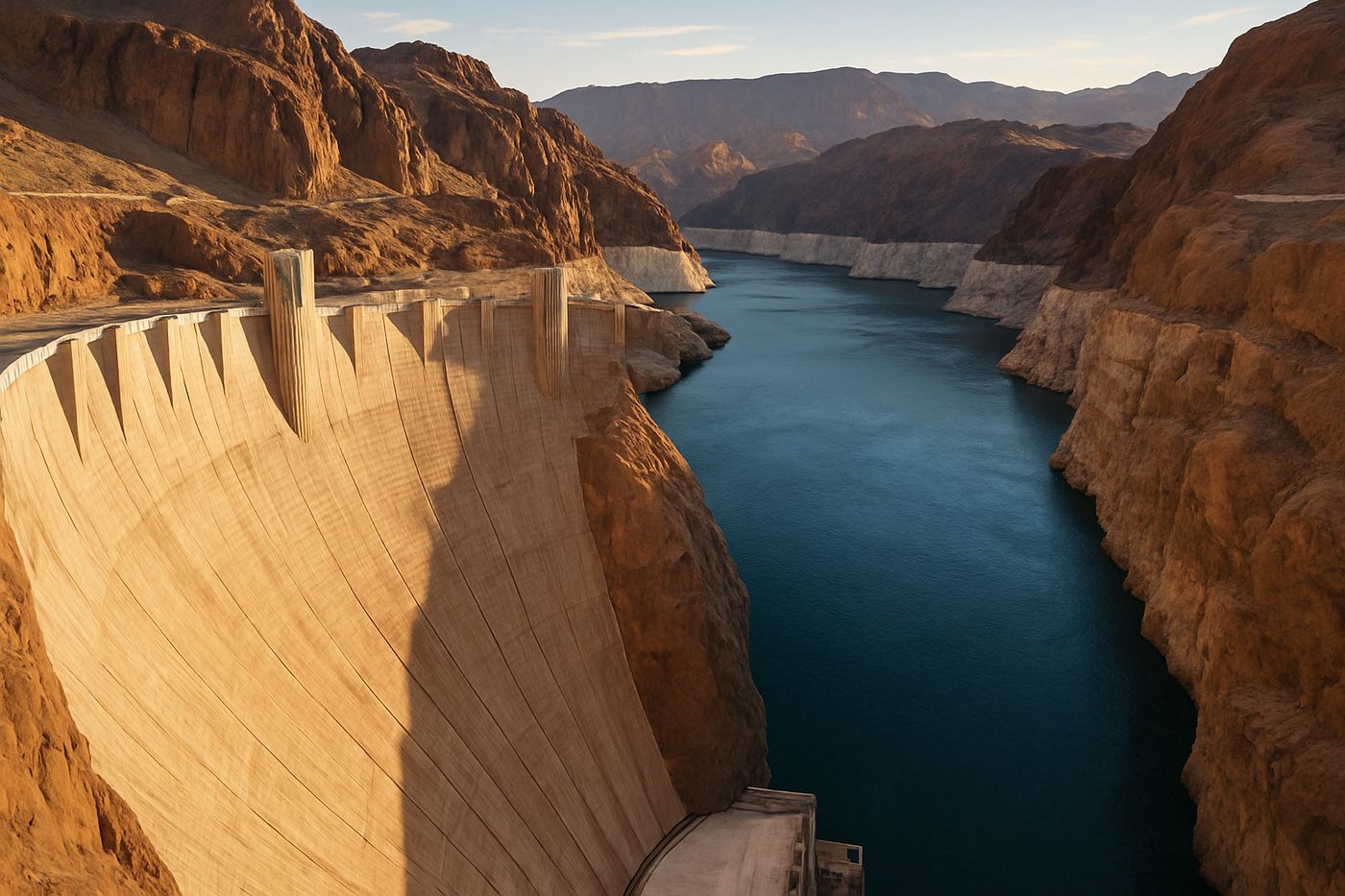 Hoover Dam on the Colorado River
