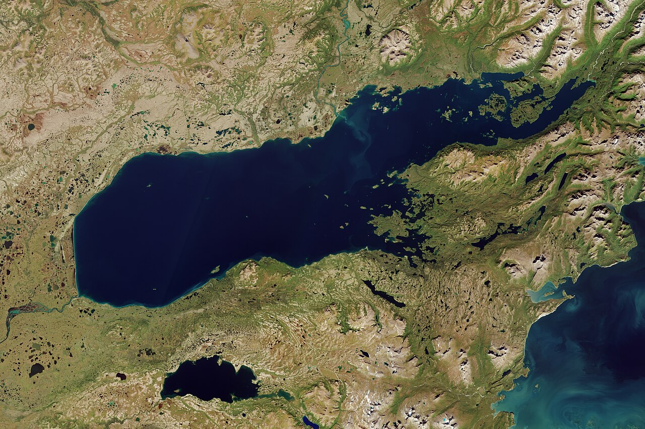 The vast wilderness of Iliamna Lake