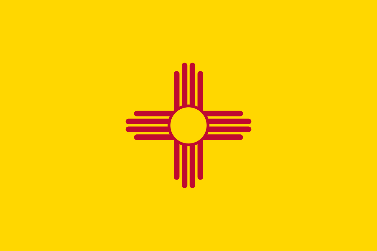 High desert and mesas in New Mexico