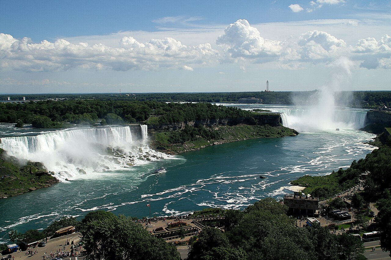 The Horseshoe Falls at Niagara