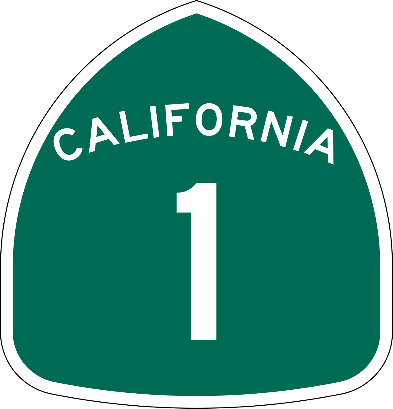The Pacific Coast Highway along Big Sur