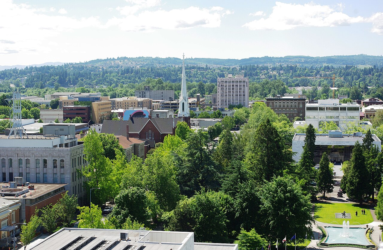 Salem in the Willamette Valley
