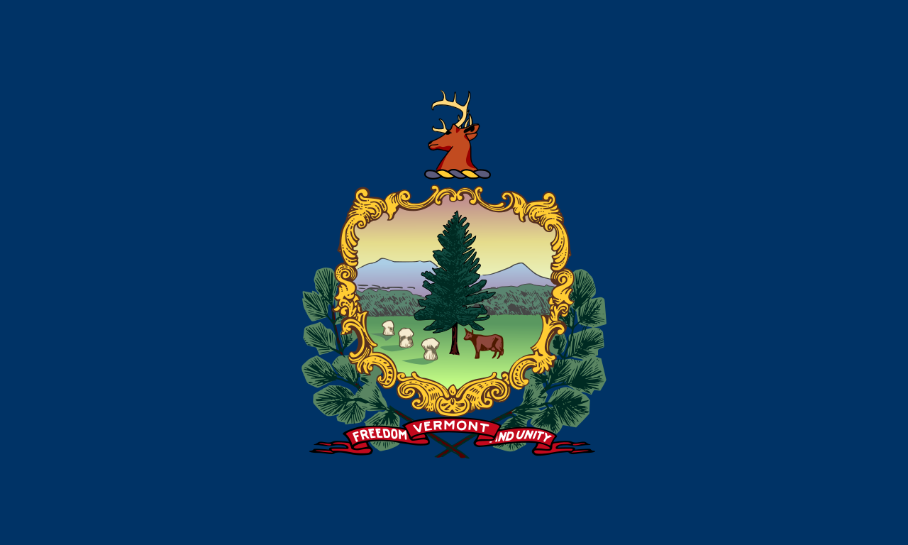 Autumn foliage in the Green Mountains of Vermont